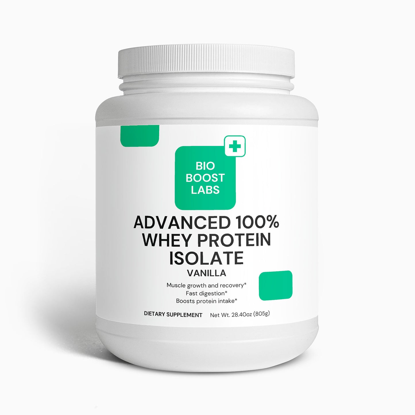 Advanced 100% Whey Protein Isolate (Vanilla)