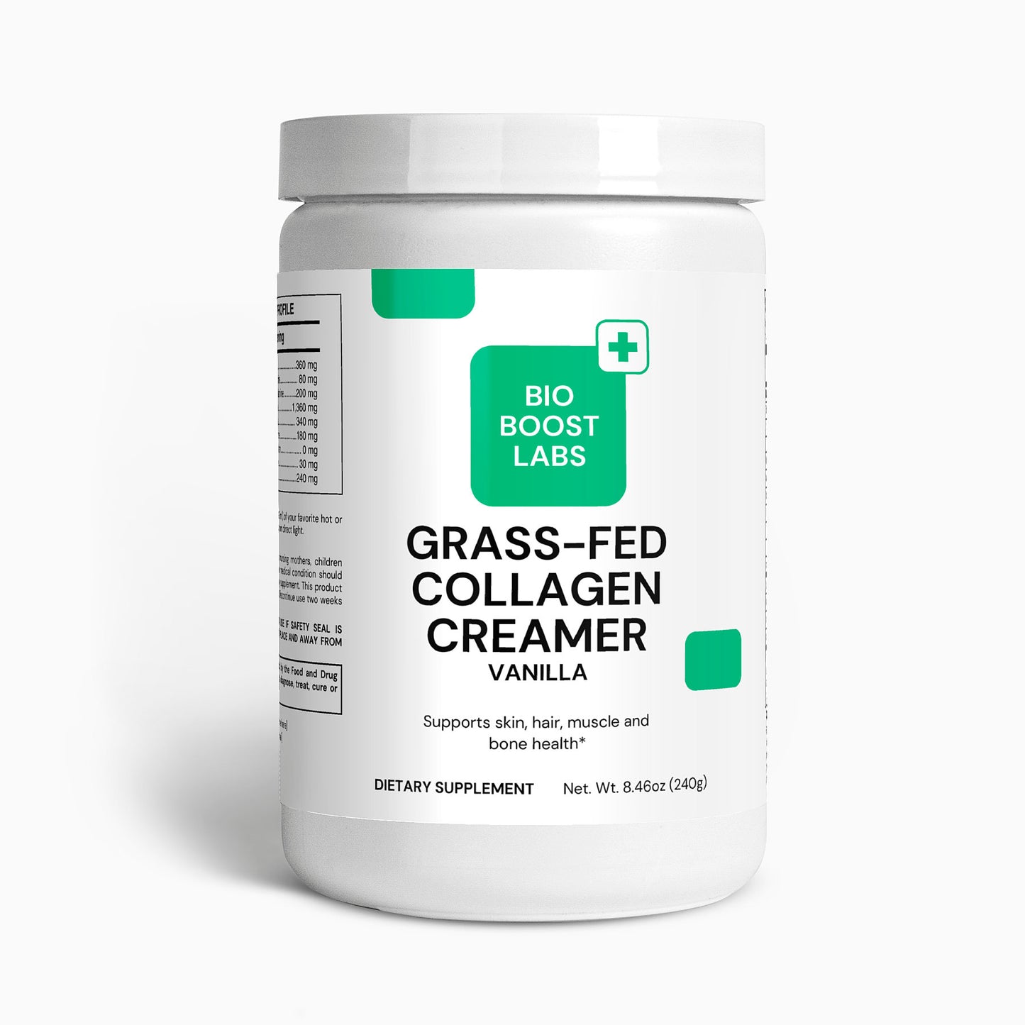 Grass-Fed Collagen Creamer (Vanilla)